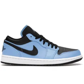 running in a zip line area shoes winter running Air Jordan 1 Low University Blue Black
