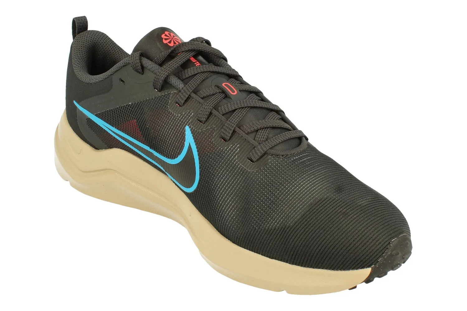 Nike Downshifter 12 Mens DD9293 008 logo - printed shoes