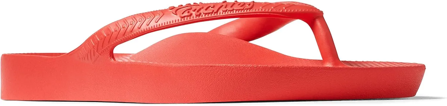 Archies Arch Support Flip Flops for Men & Women  Orthotic Sandals for Plantar Fasciitis Relief  Lightweight, Cushioning, Shock-Absorbing Thong Sandals for Walking, Foot Pain & All-Day Comfort