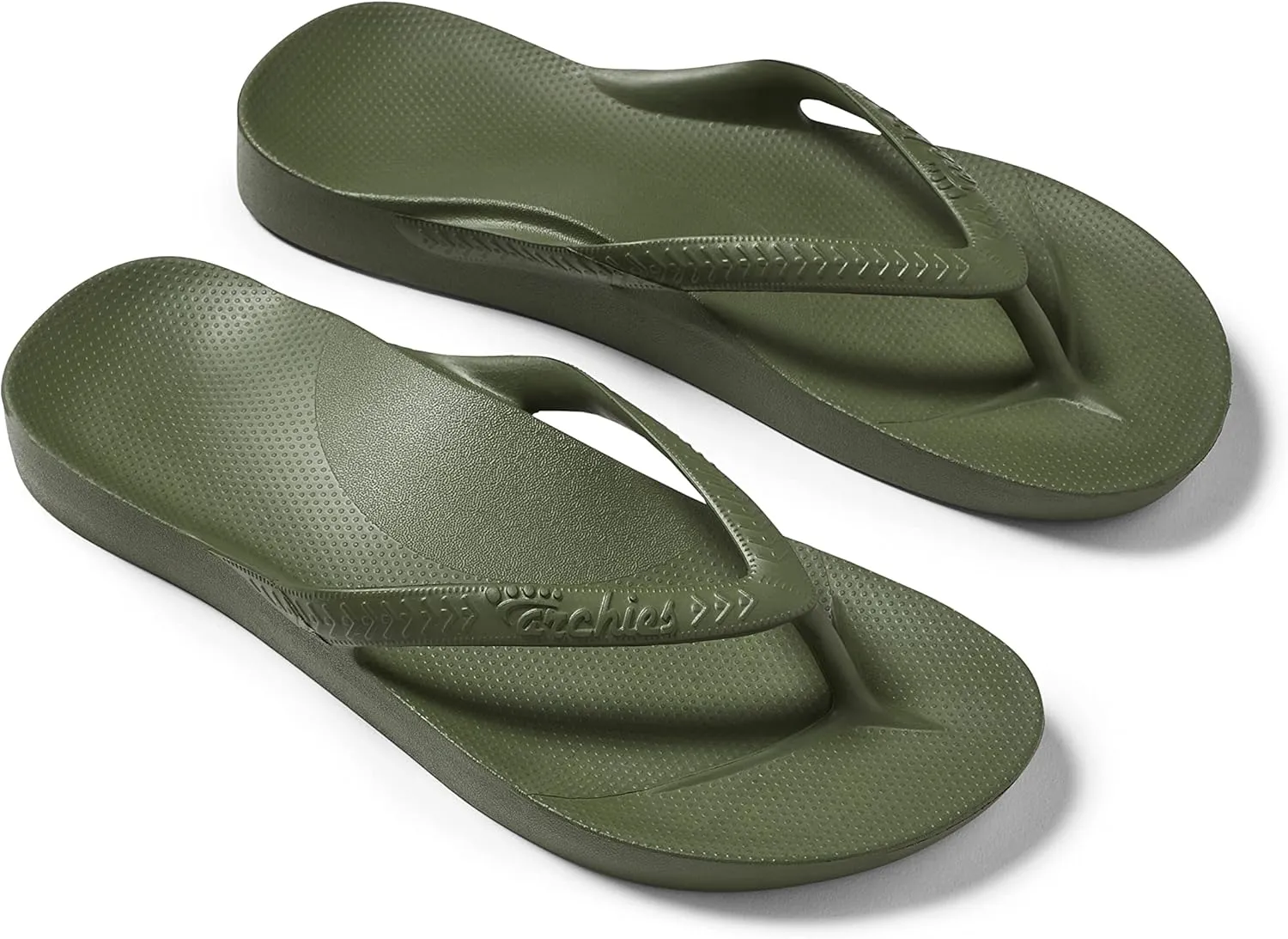 Archies Arch Support Flip Flops for Men & Women  Orthotic Sandals for Plantar Fasciitis Relief  Lightweight, Cushioning, Shock-Absorbing Thong Sandals for Walking, Foot Pain & All-Day Comfort