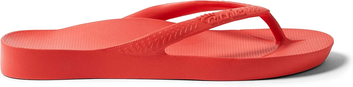 Archies Arch Support Flip Flops for Men & Women  Orthotic Sandals for Plantar Fasciitis Relief  Lightweight, Cushioning, Shock-Absorbing Thong Sandals for Walking, Foot Pain & All-Day Comfort