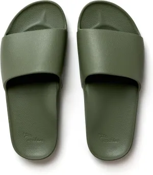Archies Arch Support Slides  Orthotic Recovery Sandals for Plantar Fasciitis Relief, Foot Pain & Heel Pain  Lightweight, Cushioned, Shock-Absorbing Slides for Walking, Standing, and All-Day Comfort