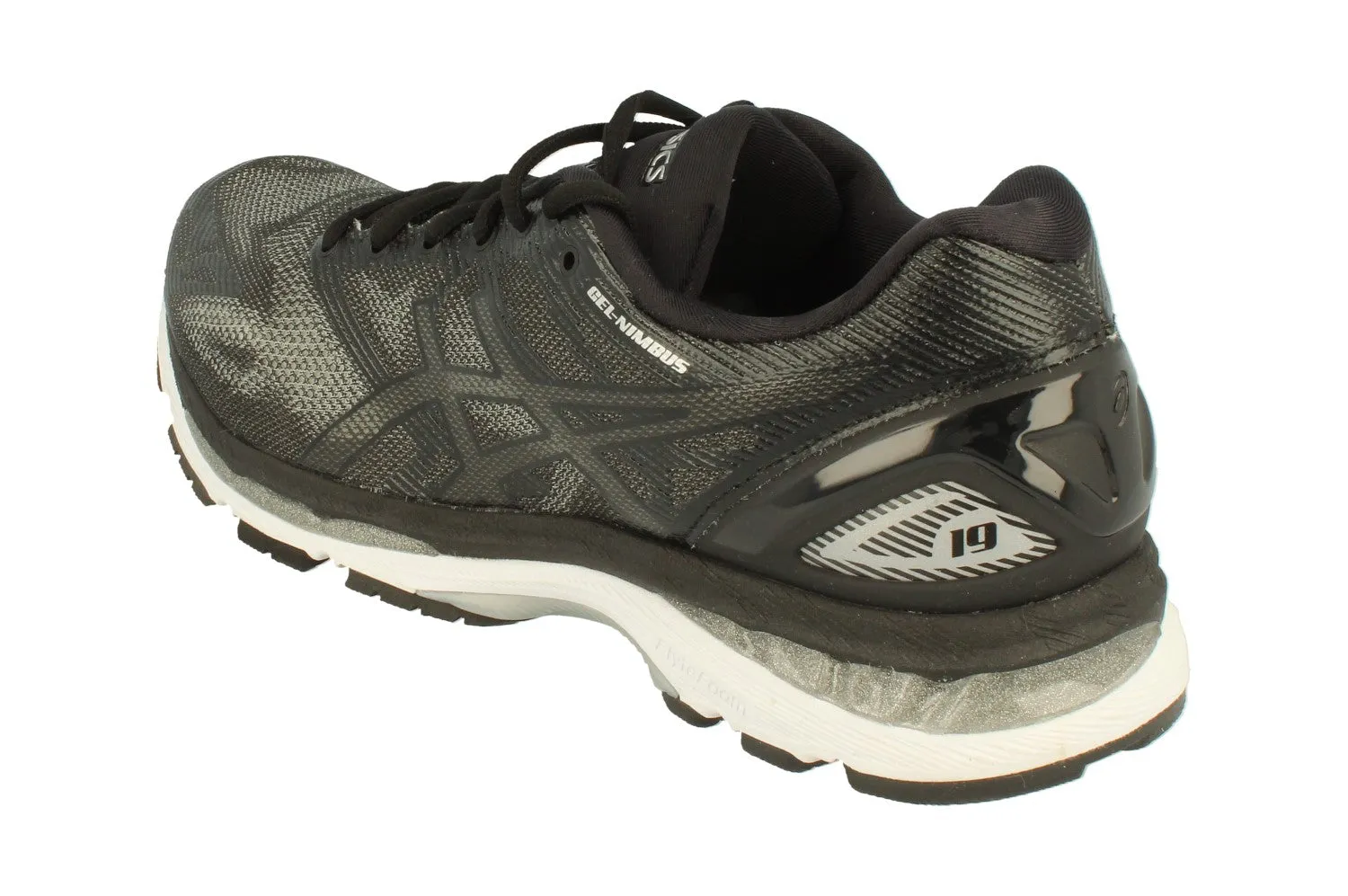 evening jog gym running shoes Asics Gel-Nimbus 19 Mens T700N 9099