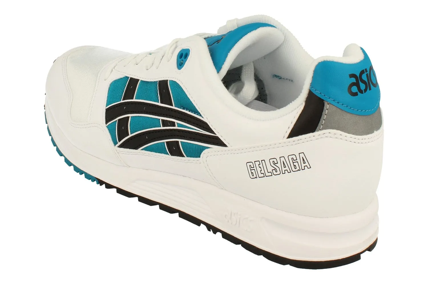 Asics Gel-Saga Mens 1191A022 401 jogging in park coastal