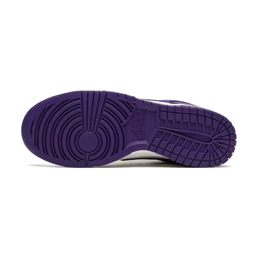 Plush Touch Active Cushion Nike Dunk Low Championship Court Purple