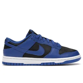 Comfortable Movement Relaxed Motion Nike Dunk Low Retro Black Hyper Cobalt (2021)