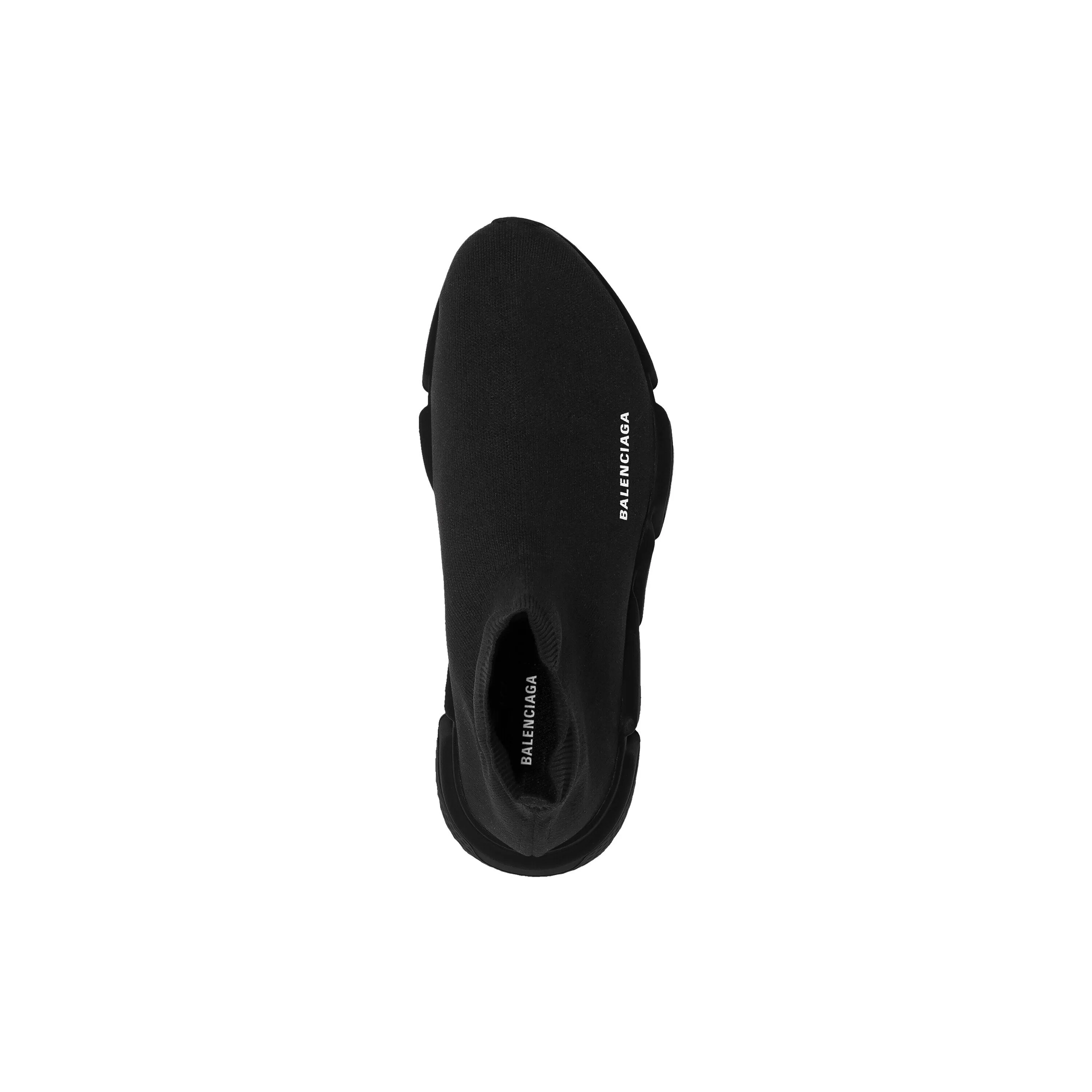 Light Steps Balenciaga Men's Speed Recycled Knit Sneaker in Black