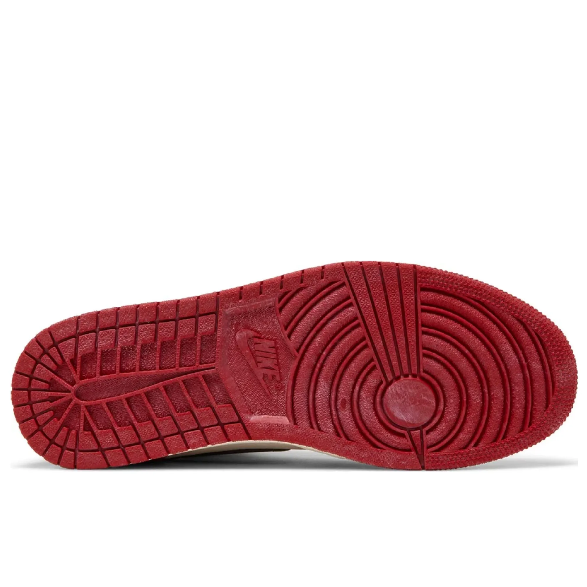 Shock dispersion Air Jordan 1 Retro High OG Chicago Lost and Found