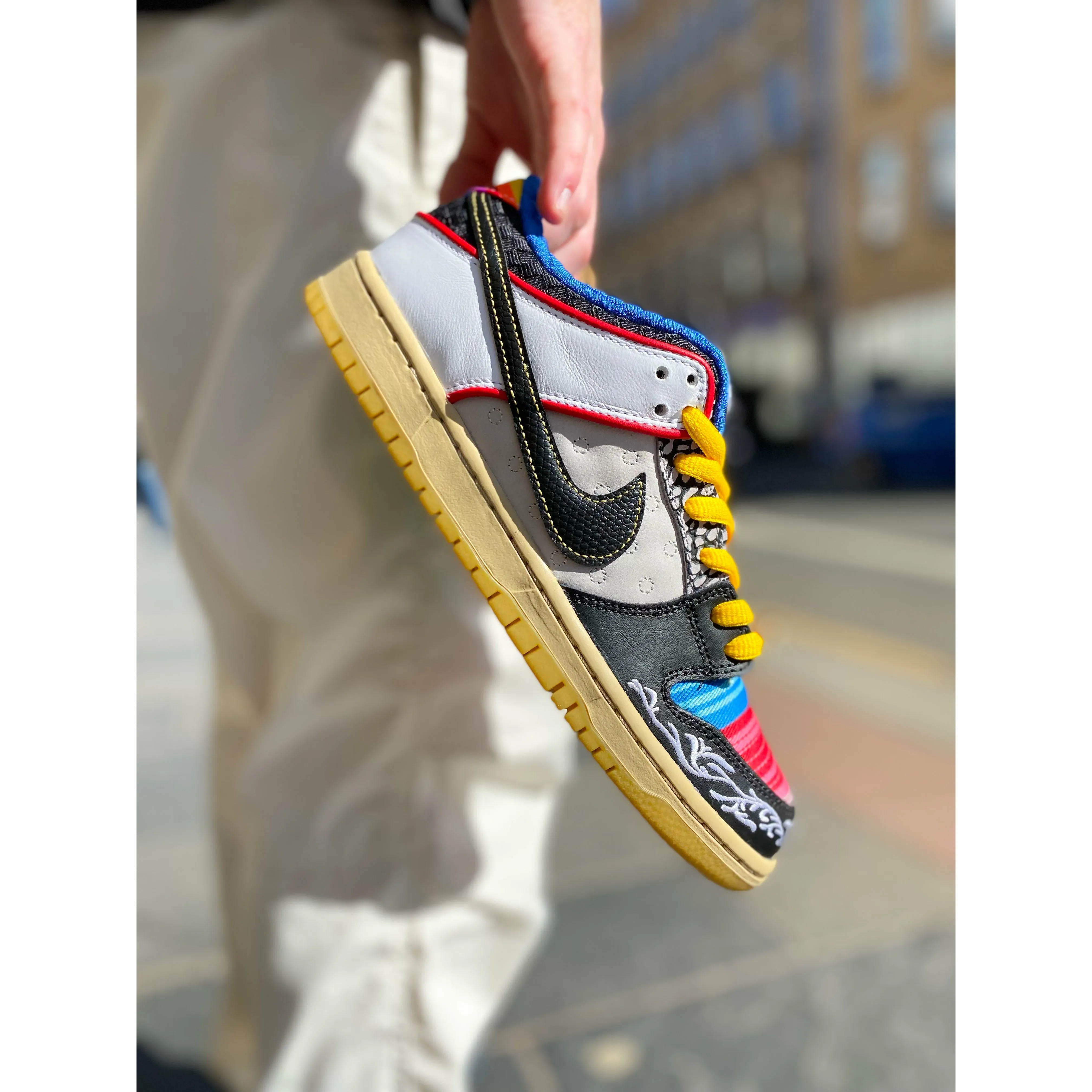 Nike SB Dunk Low What The Paul Supportive Gear Cushioned Step