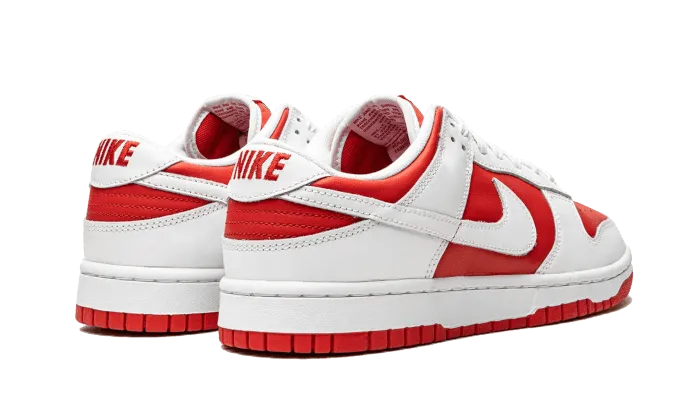 Heat Sealed Reinforcements Sneaker Repair Dunk Low Championship Red