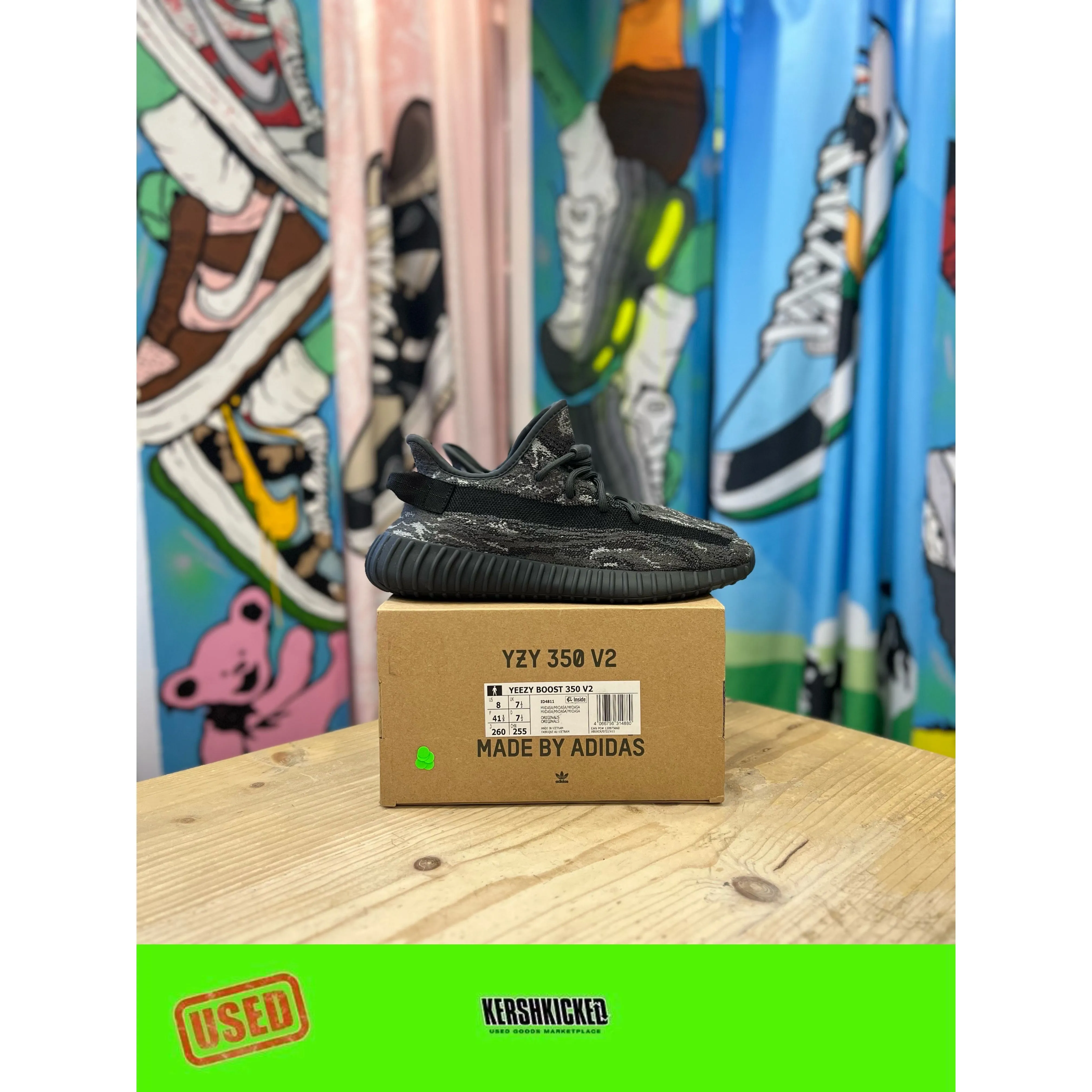 Yeezy 350 Mx Dark Salt UK 7.5 All Use