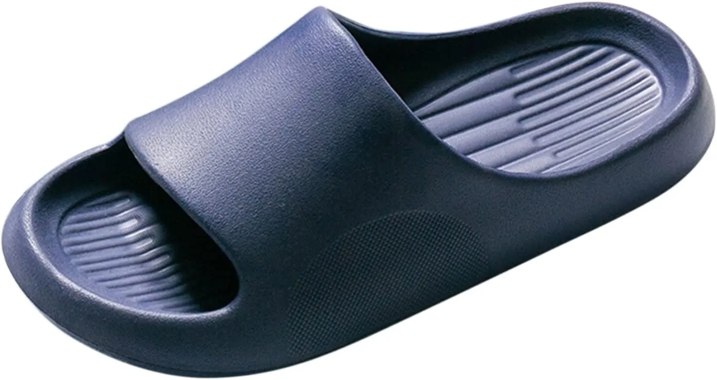 Bathroom Slipper Women and Men Cloud Slides Mens Showers Sandals Pillow Slippers Non Slip Quick Drying Non-Slip