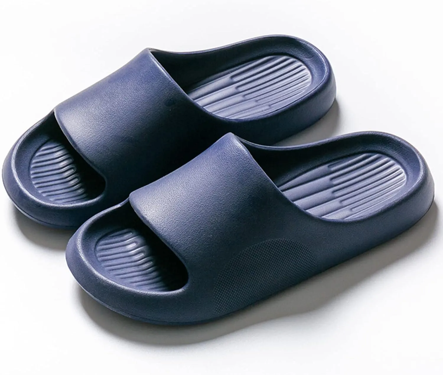 Bathroom Slipper Women and Men Cloud Slides Mens Showers Sandals Pillow Slippers Non Slip Quick Drying Non-Slip