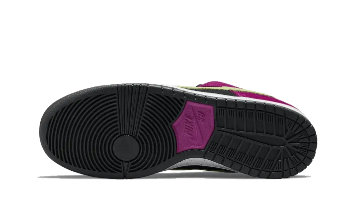 Vibration Dampening Tech Breathable Liner SB Dunk Low Red Plum