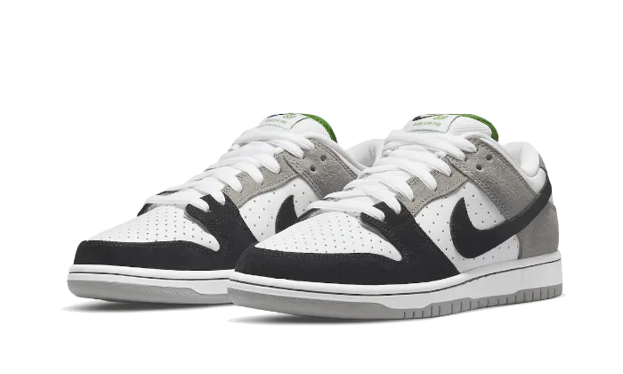 SB Dunk Low Chlorophyll Shock-absorbent cushioning Recycled materials