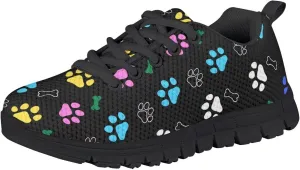 Biyejit Boys Girls Casual Shoes Kids Tennis Running Sports Lace Up Athletic Sneakers
