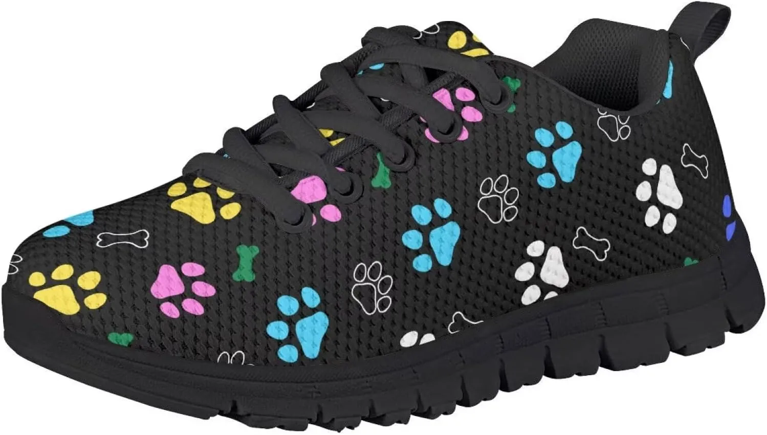 Biyejit Boys Girls Casual Shoes Kids Tennis Running Sports Lace Up Athletic Sneakers