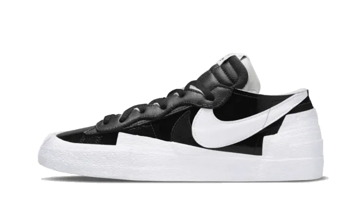 Blazer Low Sacai Black Patent Running Equipment