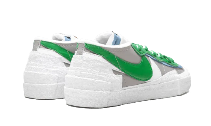 Blazer Low Sacai Medium Grey Classic Green Custom insole