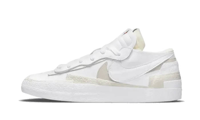 performance - design shoes concrete - surface running shoes Blazer Low Sacai White Patent