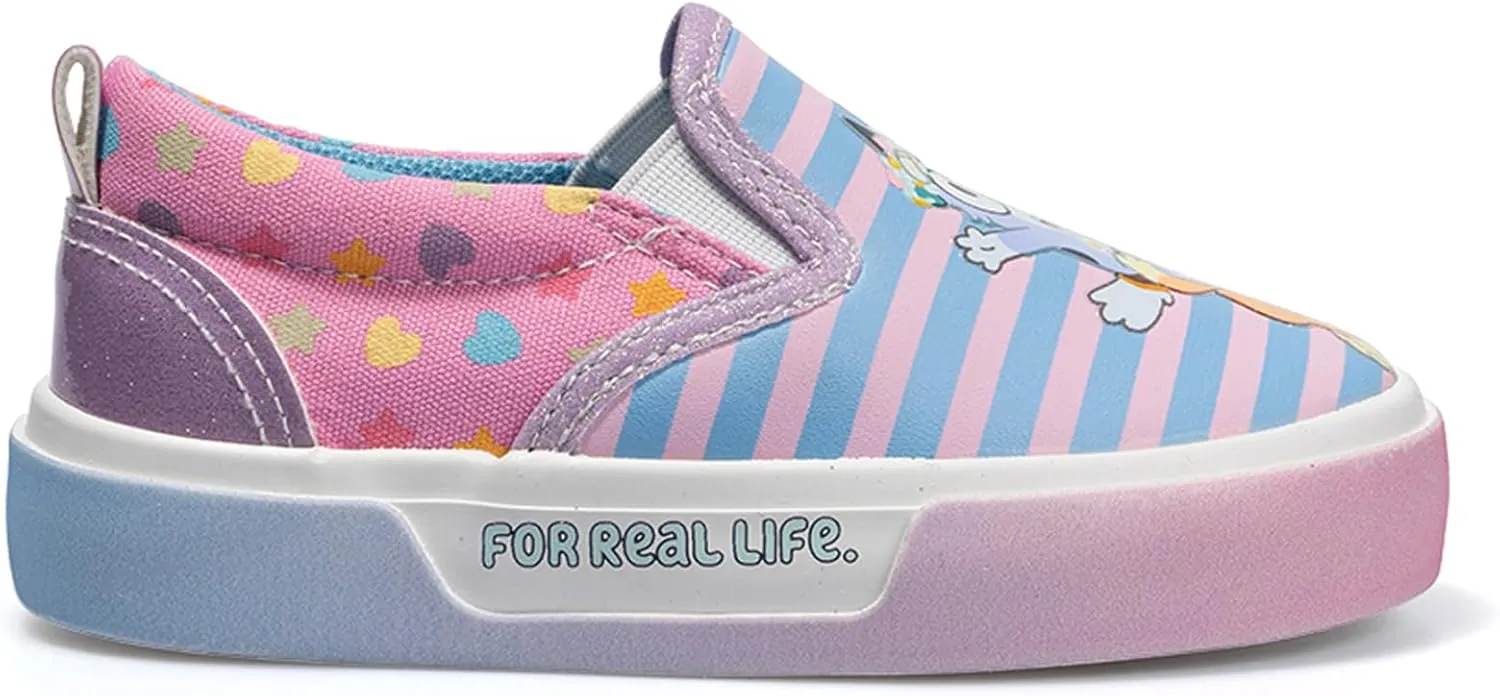 Bluey and Bingo Girls Slip On Shoes
