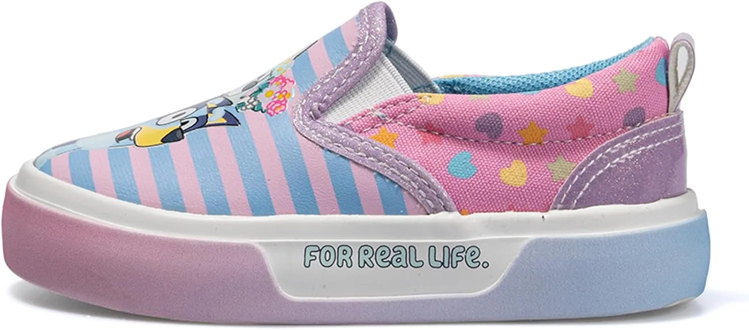 Bluey and Bingo Girls Slip On Shoes