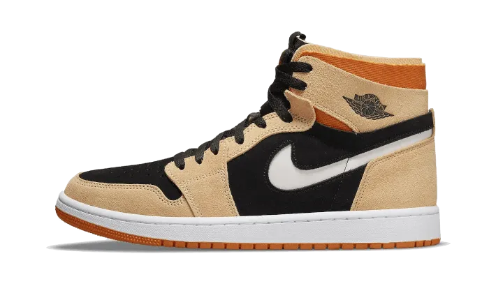 Air Jordan 1 High Zoom Air CMFT Pumpkin Spice amateur runner shoes