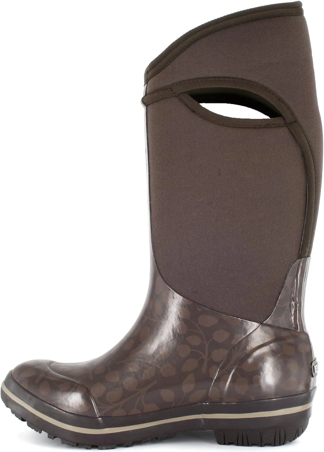 Bogs Women's Plimsoll Tall Leaf Waterproof Waterproof Winter & Rain Boot