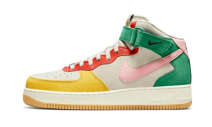 Bright Jog Chill Style Air Force 1 Mid Coconut Milk