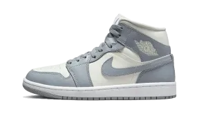 Air Jordan 1 Mid Grey Sail Active Flex Durable Fabric