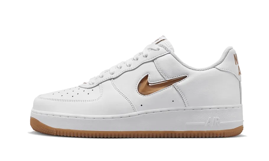 Sleek Form Eco Material Air Force 1 Low Bronze Jewel