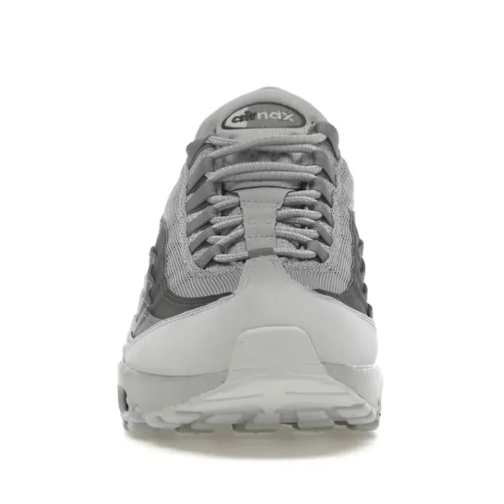 Microfiber Reinforcement Nike Air Max 95 LIght Smoke Grey Anthracite