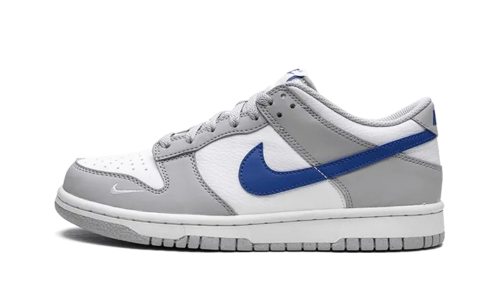 Dunk Low Mini Swoosh Wolf Grey Game Royal Temperature Regulating Lining High rebound