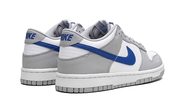 Dunk Low Mini Swoosh Wolf Grey Game Royal Training Flex