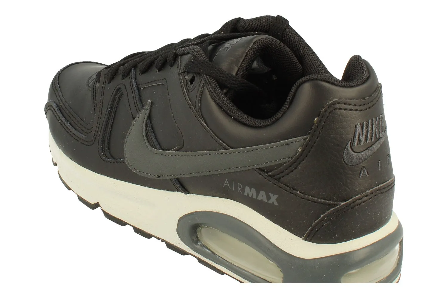 Nike Air Max Command Leather Mens 749760 001 running in a composite bridge area shoes