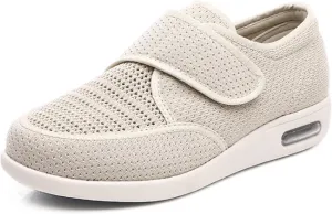 Breathable Walking, Lightweight Walking Trainers Shoes Elderly Walking Shoes Breathable Middle Aged Shoes Comfortable Lightweight Mum Shoes