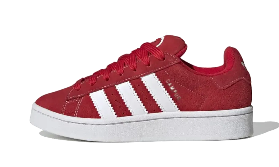 Campus 00s Better Scarlet (Kids) Trade Glow Canvas Upper