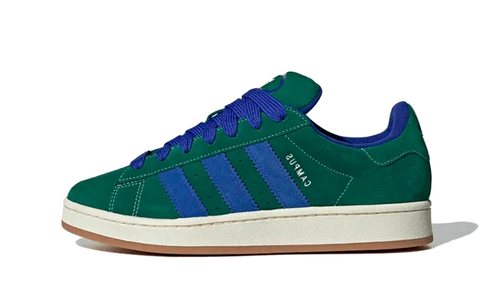 Campus 00s Dark Green Semi Lucid Blue Forest Glow Mid Top