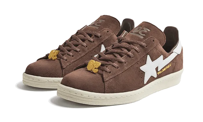 Campus 80s Bape Brown Office Chic High-Quality Craft