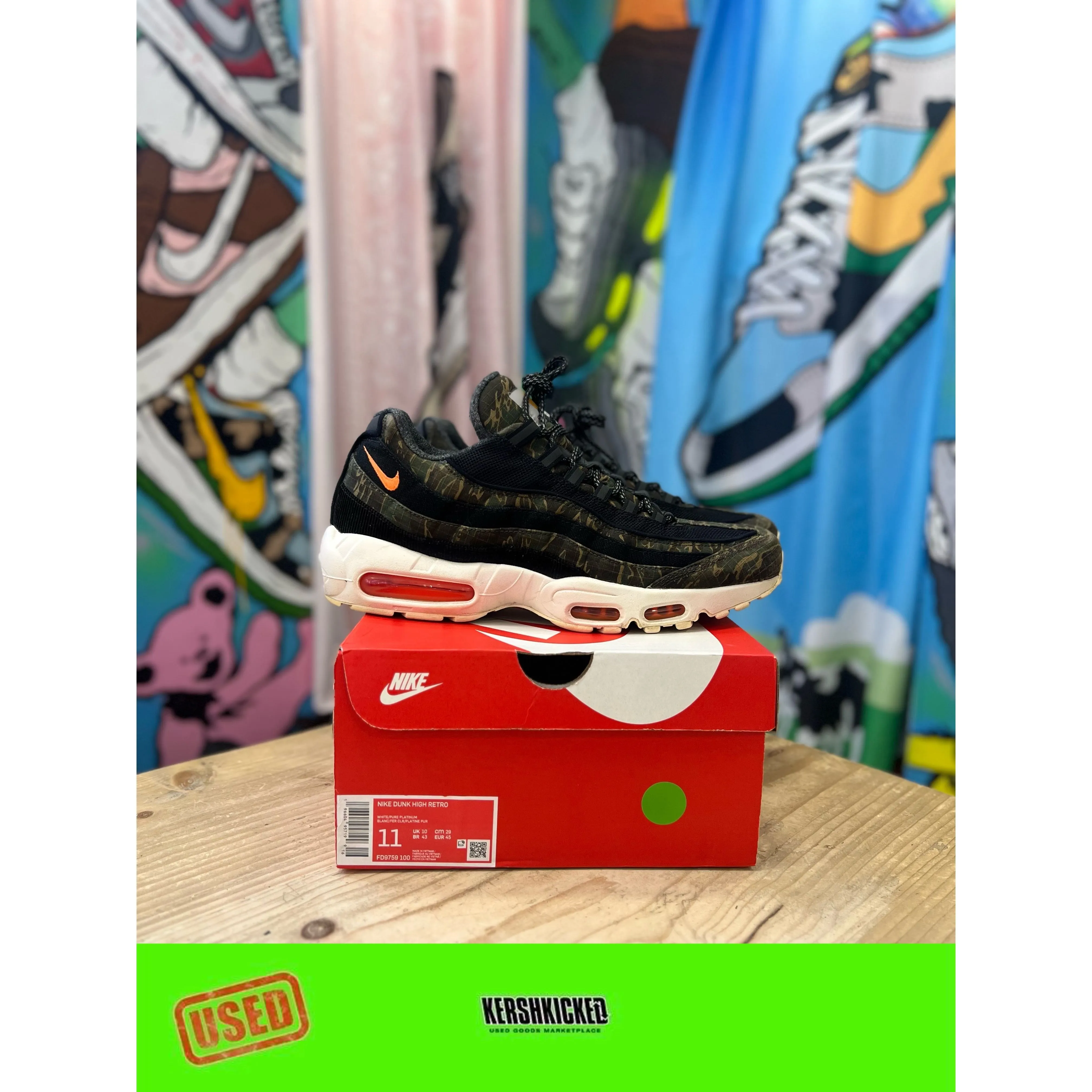 Rapid Cooling Vents Air Max 95 Carhartt UK10
