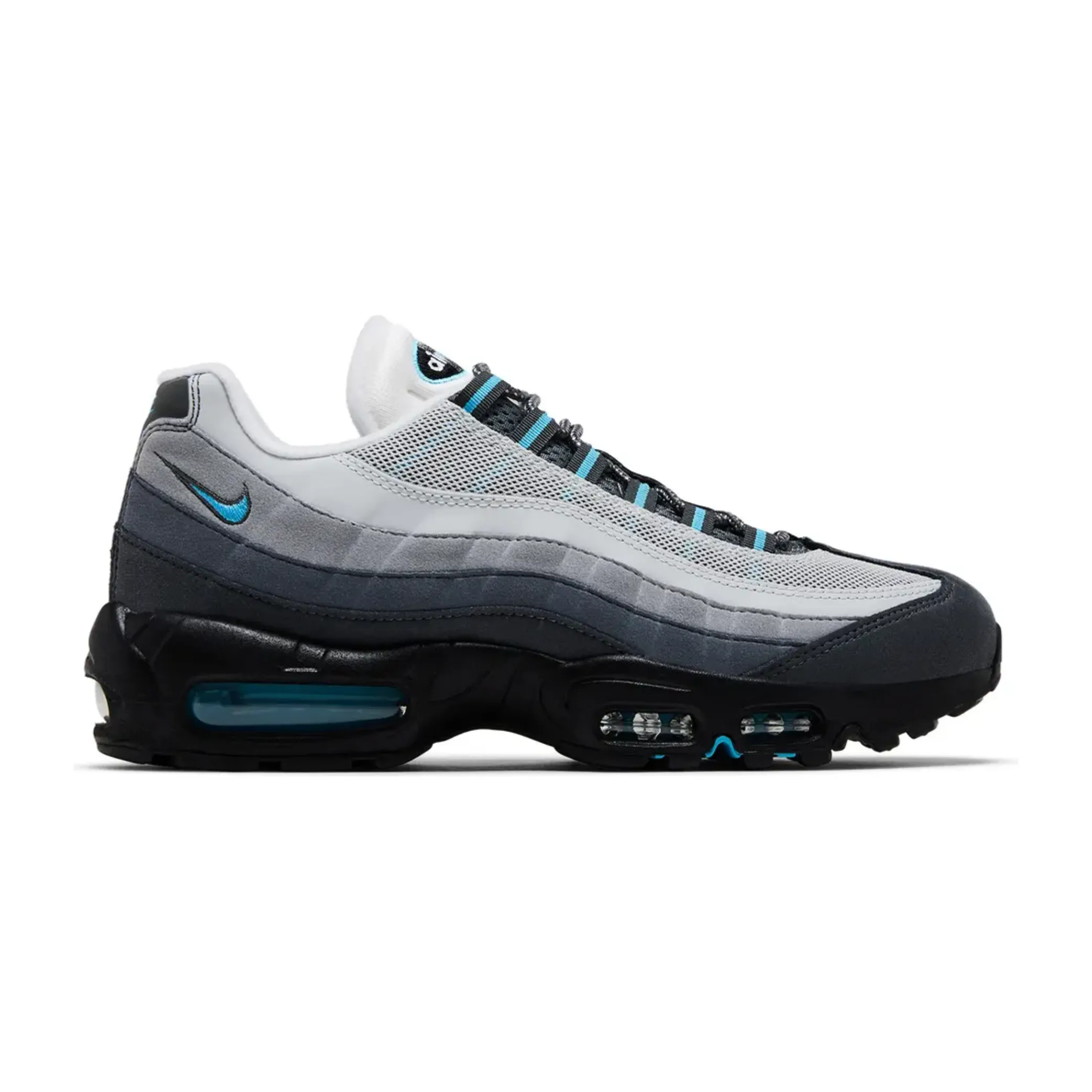 Multi Zone Tread Ventilated Shoe Design Nike Air Max 95 ??Baltic Blue