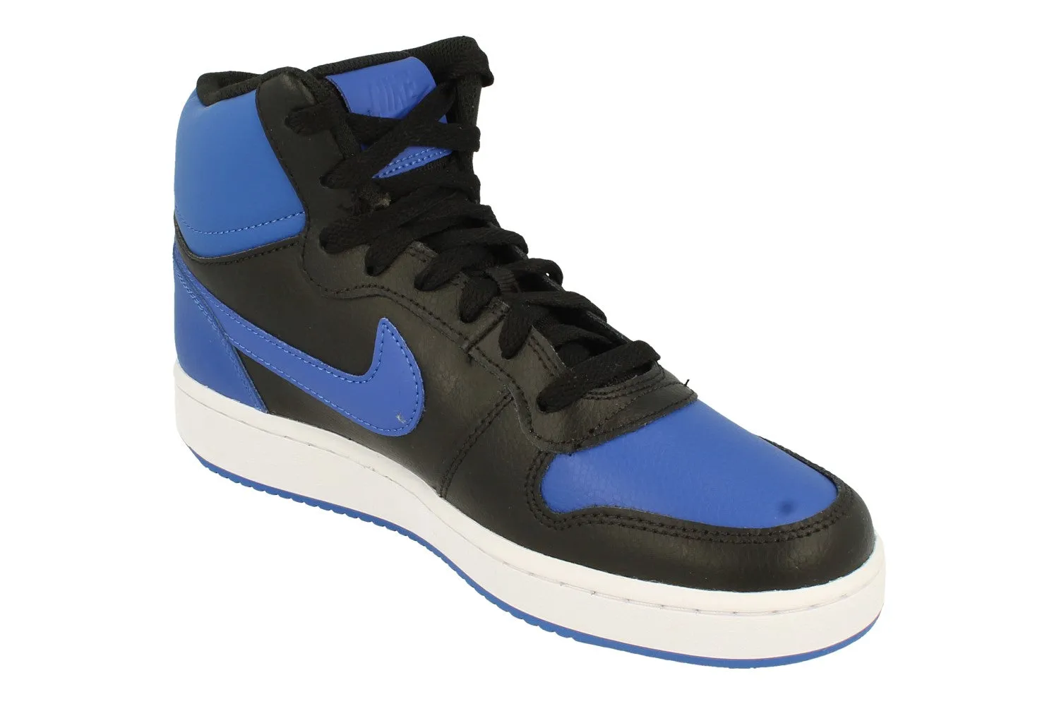 appliqued - finish - design shoes tight - fitting running shoes Nike Ebernon Mid Mens Trainers AQ1773 001