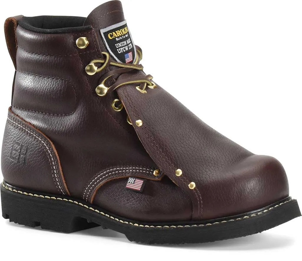 Carolina Men's 508 Int Lo 6Met Guard Steel Toe Heavy Duty Work Boot Dark Brown 4.5 D