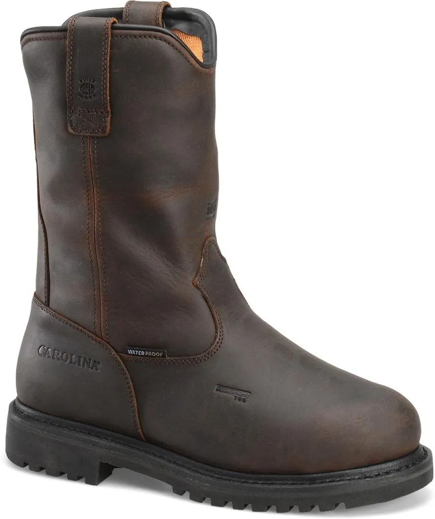 Carolina Men's Line Builder Int Aluminum Toe Dark Brown