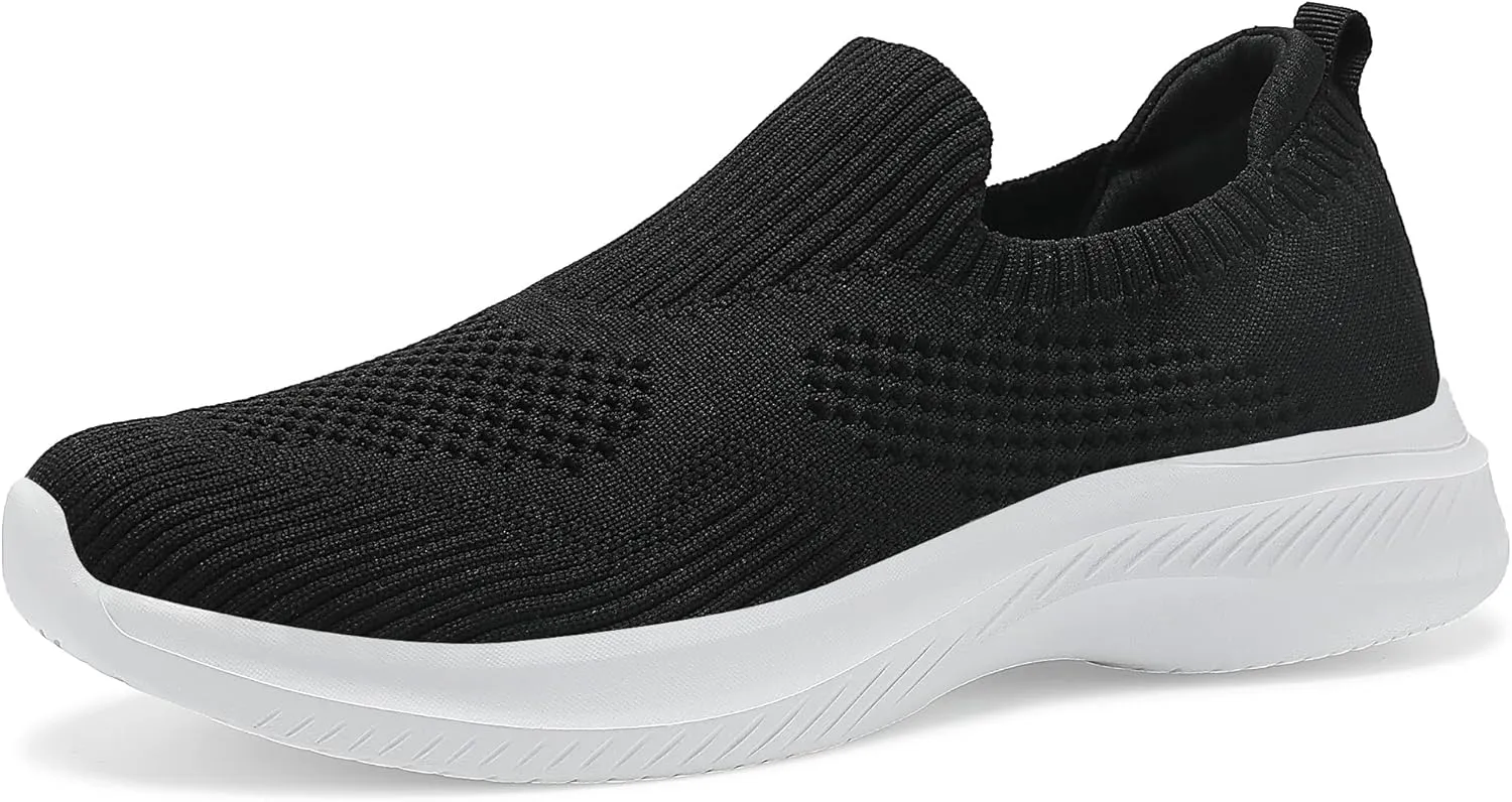 Casbeam Womens Running Shoes Ladies Slip on Tennis Walking Sneakers Lightweight Breathable Comfort Work Gym Trainers Stylish Shoes