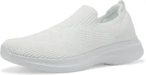Casbeam Womens Running Shoes Ladies Slip on Tennis Walking Sneakers Lightweight Breathable Comfort Work Gym Trainers Stylish Shoes