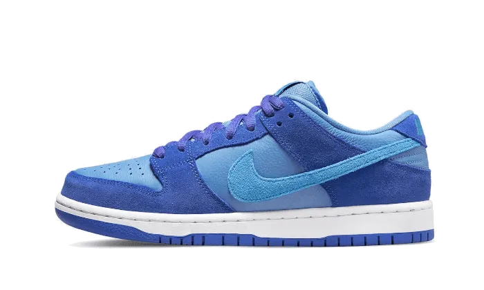 SB Dunk Low Blue Raspberry Foot Wellness Microperforated Vamp