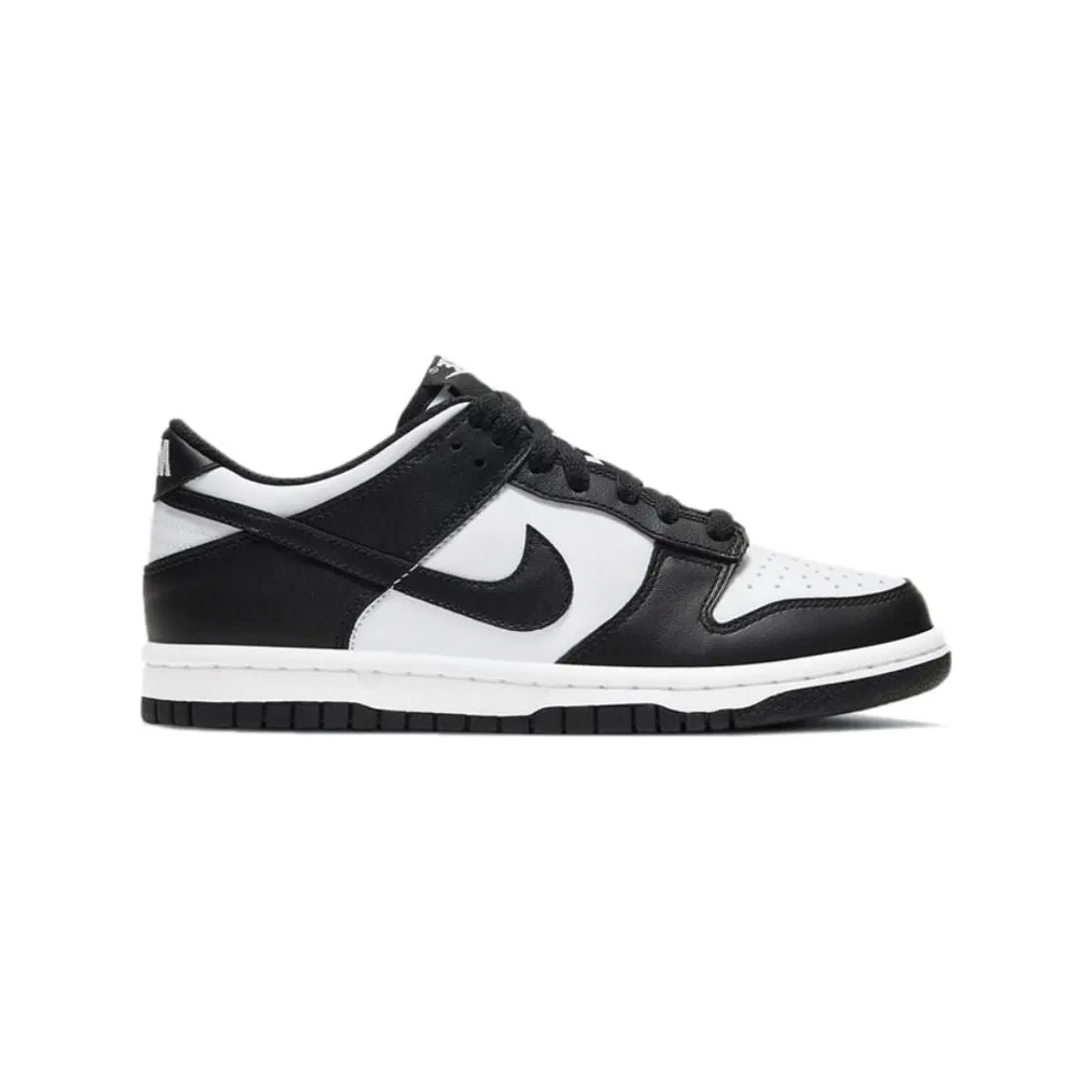 Smooth Surface Nike Dunk Low Retro White Black (GS)