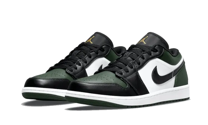 Air Jordan 1 Low Green Toe smooth zipper
