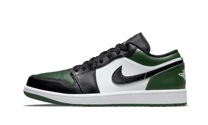 Timeless lining Exclusive breathability Air Jordan 1 Low Green Toe
